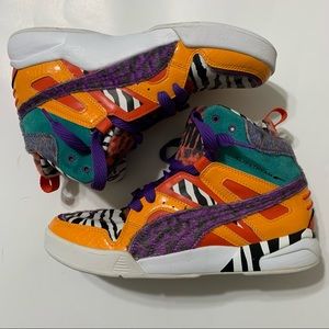 puma zebra print shoes